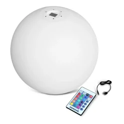 SWEEEK - Boule led 30cm - sphère décorative lumineuse. 16 couleurs. Ø 30 cm