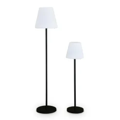 SWEEEK - Lampadaire extérieur 150 cm lampada xl led hybride . Lampe multicolore sur pied. Luminaire design à batterie. Solaire. Télécommandé