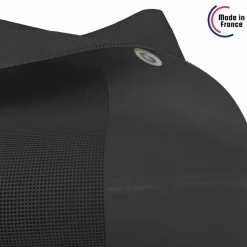 TECPLAST - Bâche brise vue micro-perforée tecplast mp460bv 3x6m - noire - garantie 5 ans