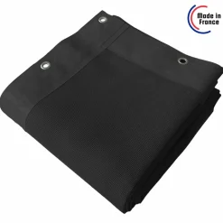 TECPLAST - Bâche brise vue micro-perforée tecplast mp460bv 2,5x3m - noire - garantie 5 ans