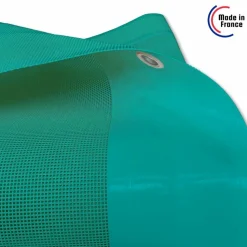 TECPLAST - Bâche carport micro-perforée tecplast mp460cp 3x6 m - verte - garantie 5 ans