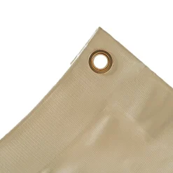 TECPLAST - Pack toile pergola beige foncé 3x4 m tecplast lp506pr + sandow gris 20m
