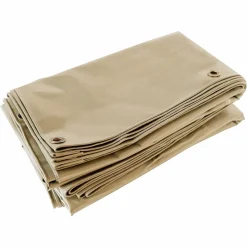 TECPLAST - Toile pergola tecplast lp506pr 4x4 m - beige foncé - garantie 5 ans