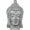 THE HOME DECO FACTORY - Tête de bouddha en magnésia 42 cm