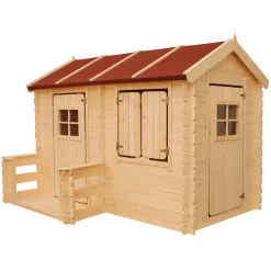 TIMBELA - Maison en bois pour enfants - 2.63m2 - 178 x 241 cm - M503