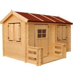 TIMBELA - Maison en bois pour enfants - 2.63m2 - 178 x 241 cm - M503
