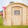 TIMBELA - Maison en bois pour enfants - 1.1m2 - 112 x 146 cm - sans plancher - M505-1
