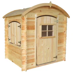 TIMBELA - Maison en bois pour enfants - 1.1m2 - 112 x 146 cm - sans plancher - M505-1