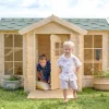 TIMBELA - Maison en bois pour enfants - 2.63 m2 - 241 x 187 cm - M520