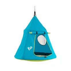 TP TOYS - Balançoire tente ovni bleu h190-250 cm