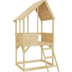 TP TOYS - Cabane enfant sur pilotis avec bac à sable lookout sans glissière