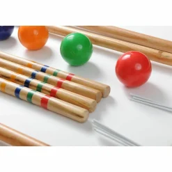 TRADITIONAL GARDEN GAMES - Set de croquet familial en bois