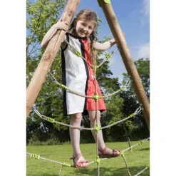 TRIGANO - Kit d'escalade spider pour balançoire en bois 2,3 m j-900550