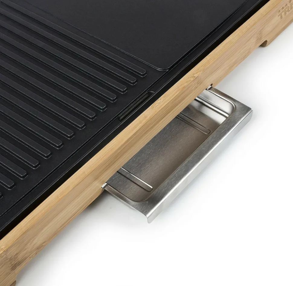 TRISTAR - Tristar plancha gril électrique 2200w 51x25,4cm - bp-2641