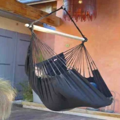 TROPICAL INFLUENCES - Hamac chaise noire
