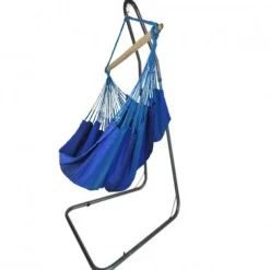 TROPICAL INFLUENCES - Hamac chaise azur xxl + support soledad