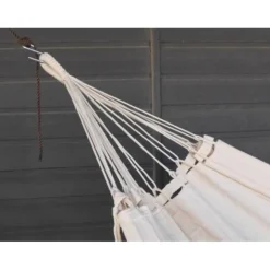 TROPICAL INFLUENCES - Hamac coton organique xl ecru