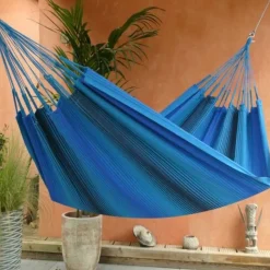 TROPICAL INFLUENCES - Hamac mariposa xxl azur