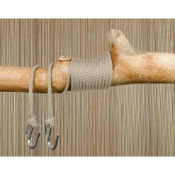 TROPICAL INFLUENCES - Kit fixation hamac corde beige