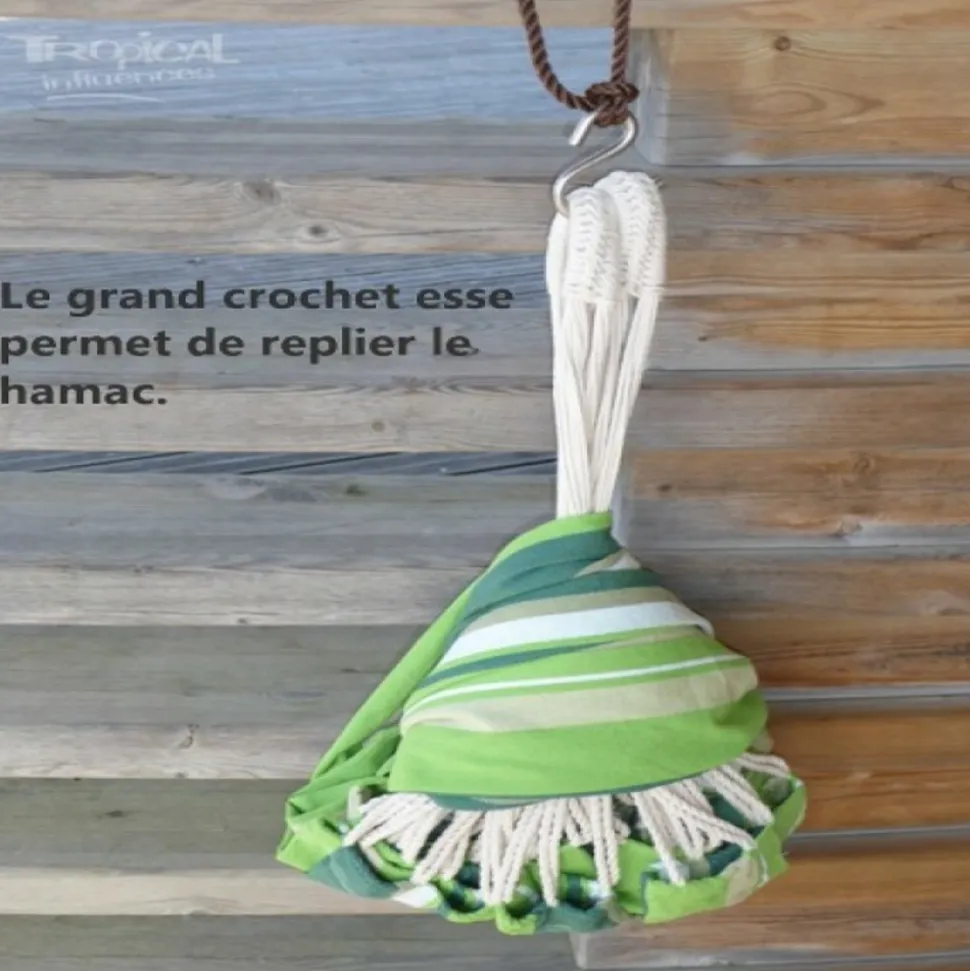 TROPICAL INFLUENCES - Kit fixation hamac corde beige