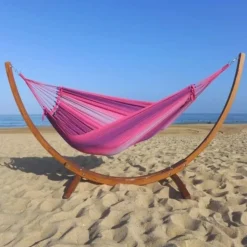 TROPICAL INFLUENCES - Support hamac latino relax l 3 roses