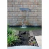 UBBINK - Lame d'eau inox niagara 60 avec éclairage led pour bassin de jardin -