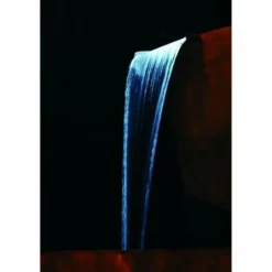 UBBINK - Lame d'eau inox niagara 60 avec éclairage led pour bassin de jardin -
