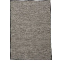 UNAMOURDETAPIS - Tapis extérieur 160x220 tissé kilim gris foncé chinaio