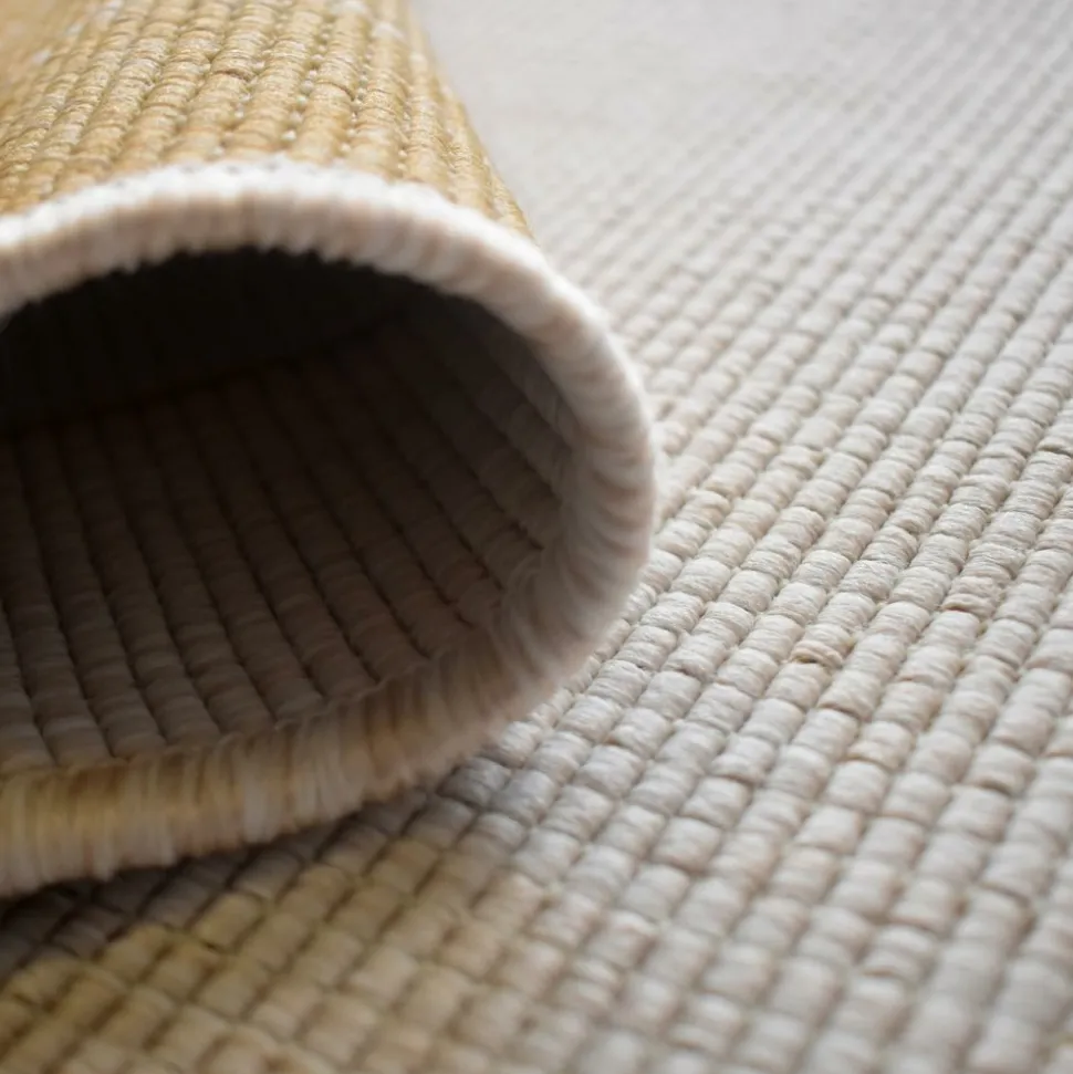 UNAMOURDETAPIS - Tapis extérieur, kilim reversible 160x230 lyn2 aq reversible jaune