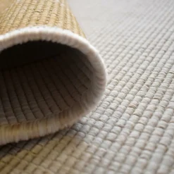 UNAMOURDETAPIS - Tapis extérieur, kilim reversible 200x290 lyn2 aq reversible jaune