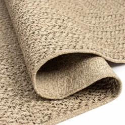 UNAMOURDETAPIS - Tapis extérieur intérieur 140x200 lyn13 rezy aspect jute ton sur ton