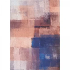 UNAMOURDETAPIS - Tapis extérieur 155x230 tissé kilim ocre et marron homar
