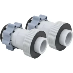 VIDAXL - Adaptateurs de tuyaux de piscine type b 2 pcs