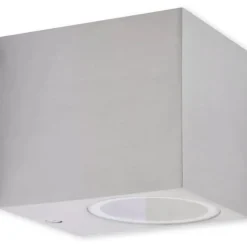VIDAXL - Applique murale d'extérieur en forme de cube 2 pcs
