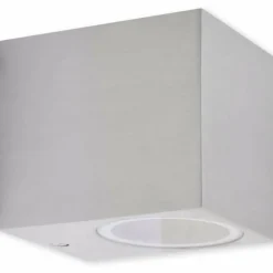 VIDAXL - Applique murale d'extérieur en forme de cube 2 pcs