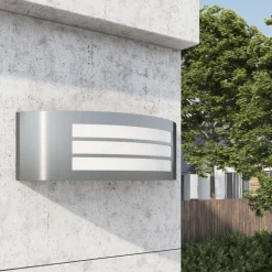 VIDAXL - Applique murale extérieure en acier inoxydable