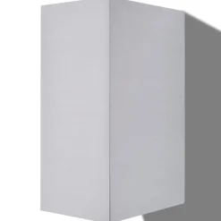 VIDAXL - Appliques murales d'extérieur 2 pcs carré vers le bas/haut