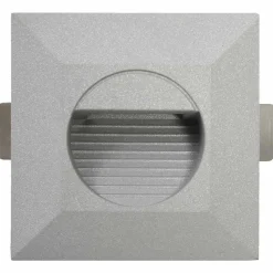 VIDAXL - Appliques murales led d'extérieur 6 pcs 5 w argenté carré