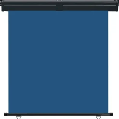 VIDAXL - Auvent latéral de balcon 165x250 cm bleu