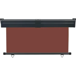 VIDAXL - Auvent latéral de balcon 145x250 cm marron