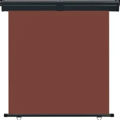 VIDAXL - Auvent latéral de balcon 175x250 cm marron