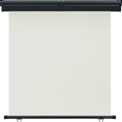 VIDAXL - Auvent latéral de balcon 175x250 cm crème