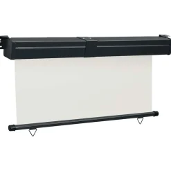 VIDAXL - Auvent latéral de balcon 175x250 cm crème