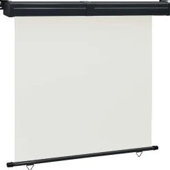 VIDAXL - Auvent latéral de balcon 165x250 cm crème