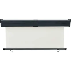 VIDAXL - Auvent latéral de balcon 165x250 cm crème