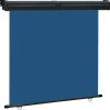 VIDAXL - Auvent latéral de balcon 175x250 cm bleu