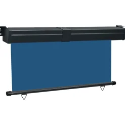 VIDAXL - Auvent latéral de balcon 175x250 cm bleu