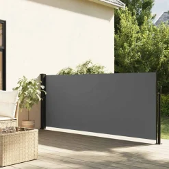 VIDAXL - Auvent latéral rétractable anthracite 100x500 cm