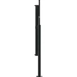 VIDAXL - Auvent latéral rétractable marron 120x600 cm