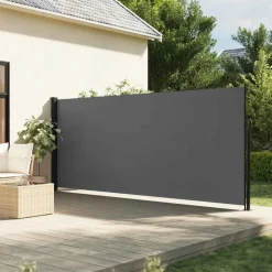 VIDAXL - Auvent latéral rétractable anthracite 180x300 cm